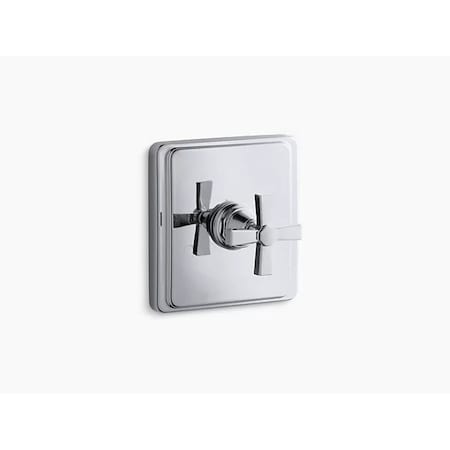 Kohler Pinstripe Pure Thermostatic Valve Trim K-T13173-3A-BN